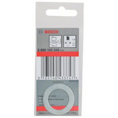 2600100208 Bague de réduction pour lames de scie circulaire Accessoire Bosch pro outils