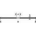 2608603172 Disque à tronçonner à moyeu plat Standard for Inox Accessoire Bosch pro outils
