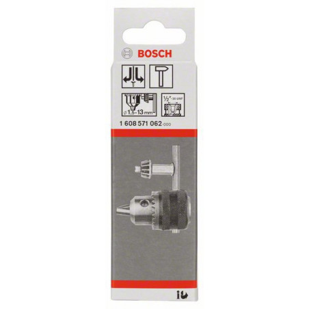 1608571062 Mandrins à clé jusqu'à 13 mm Accessoire Bosch pro outils
