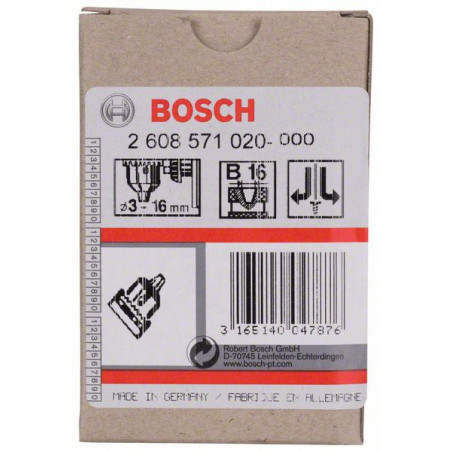 2608571020 Mandrins à clé jusqu'à 16 mm Accessoire Bosch pro outils