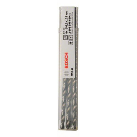 2608596819 Forets à métaux rectifiés HSS-G, DIN 340, série longue Accessoire Bosch pro outils