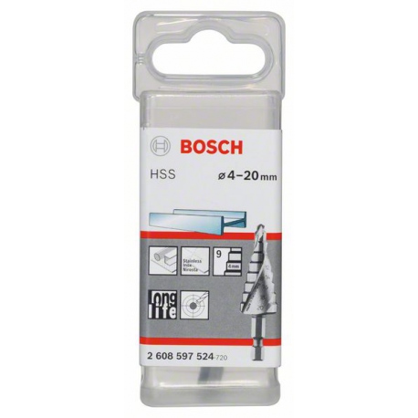 2608597524 Fraises étagées HSS Accessoire Bosch pro outils