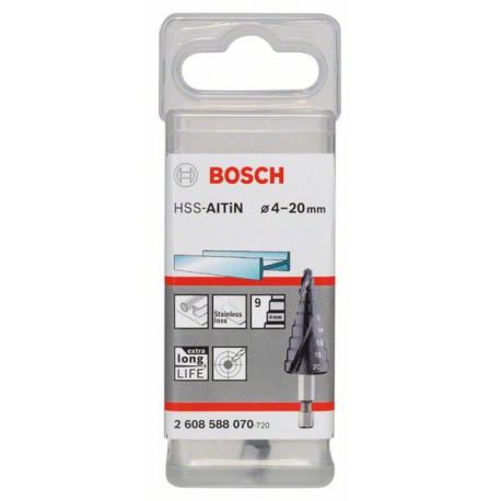 2608588070 Fraise étagée HSS-AlTiN Accessoire Bosch pro outils