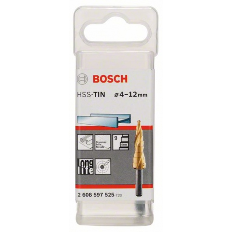 2608597525 Fraise étagée HSS-TiN Accessoire Bosch pro outils