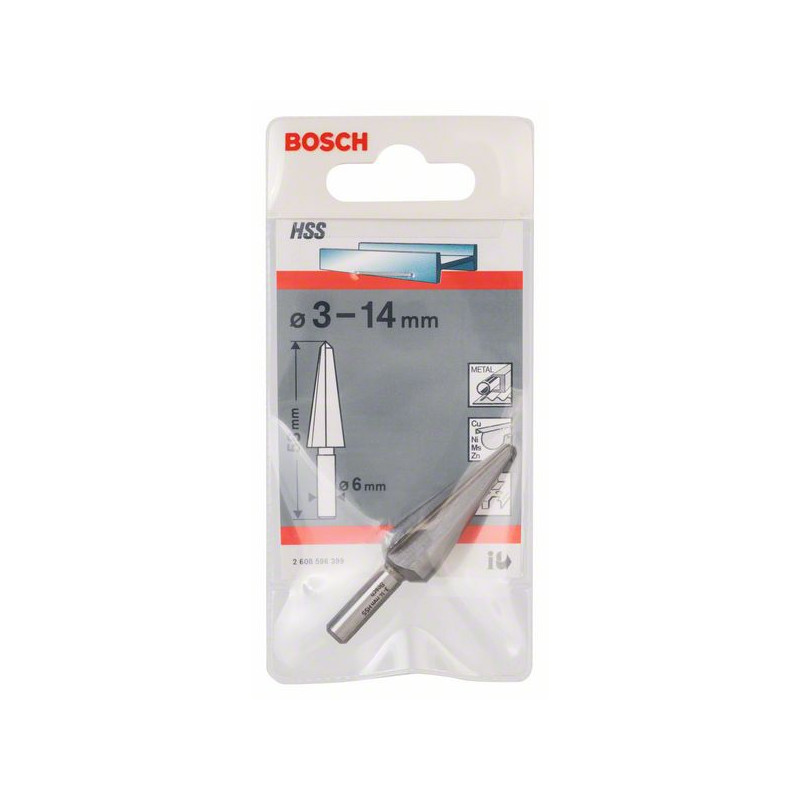 2608596399 Fraise progressive, cylindrique Accessoire Bosch pro outils