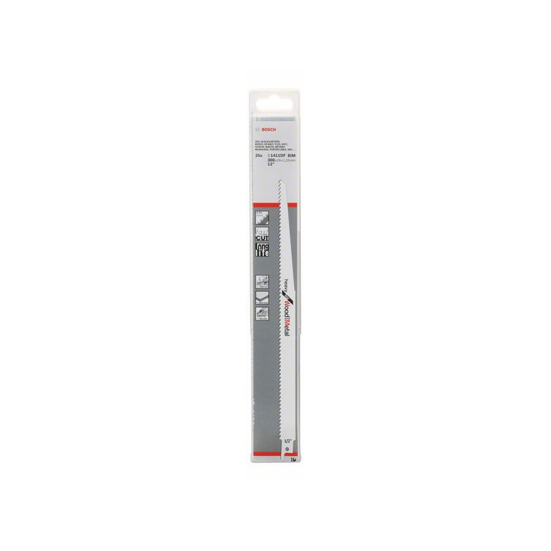 2608657562 Lame de scie sabre S 1411 DF Accessoire Bosch pro outils