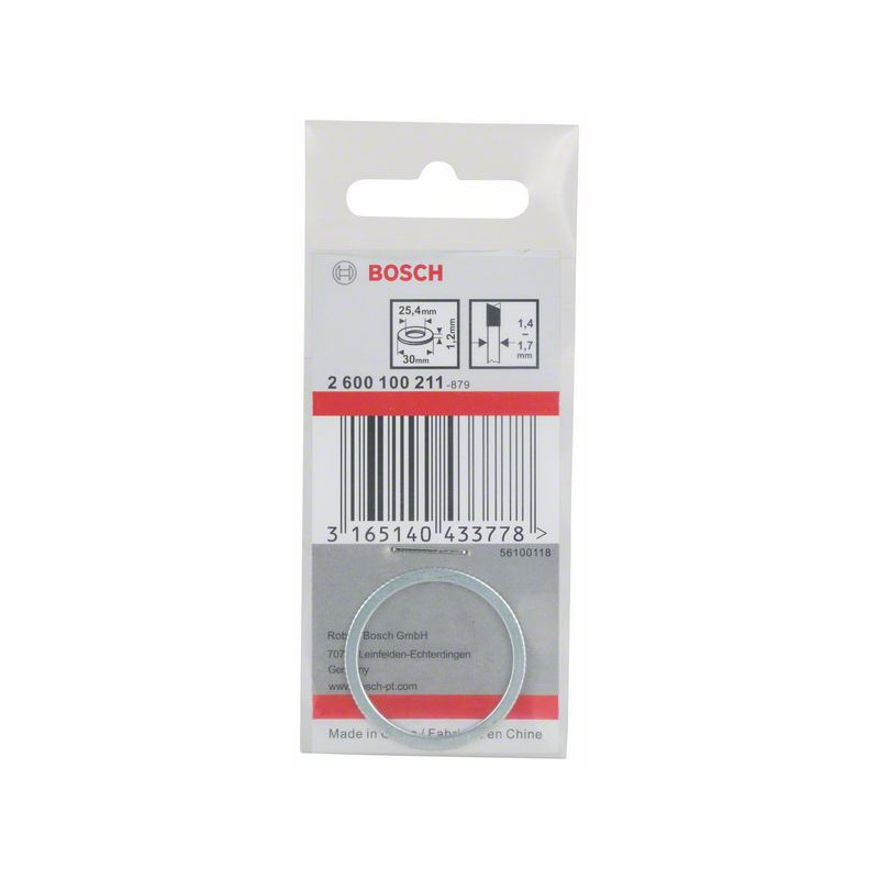 2600100211 Bague de réduction pour lames de scie circulaire Accessoire Bosch pro outils
