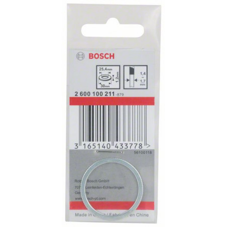 2600100211 Bague de réduction pour lames de scie circulaire Accessoire Bosch pro outils