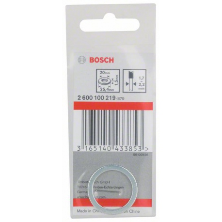 2600100219 Bague de réduction pour lames de scie circulaire Accessoire Bosch pro outils