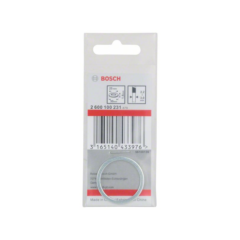 2600100231 Bague de réduction pour lames de scie circulaire Accessoire Bosch pro outils