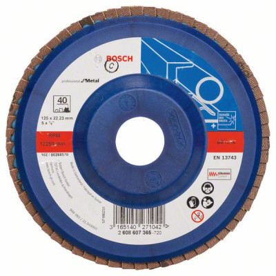 2608607365 Plateau à lamelles X551, Expert for Metal Accessoire Bosch pro outils