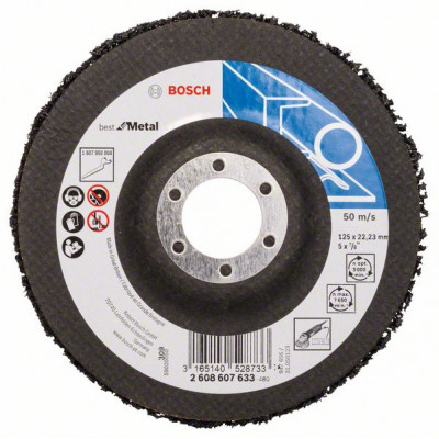 2608607633 Disque de nettoyage N377, Best for Metal Accessoire Bosch pro outils
