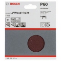 1609200161 Feuille abrasive F460, kit de 5 pièces Accessoire Bosch pro outils