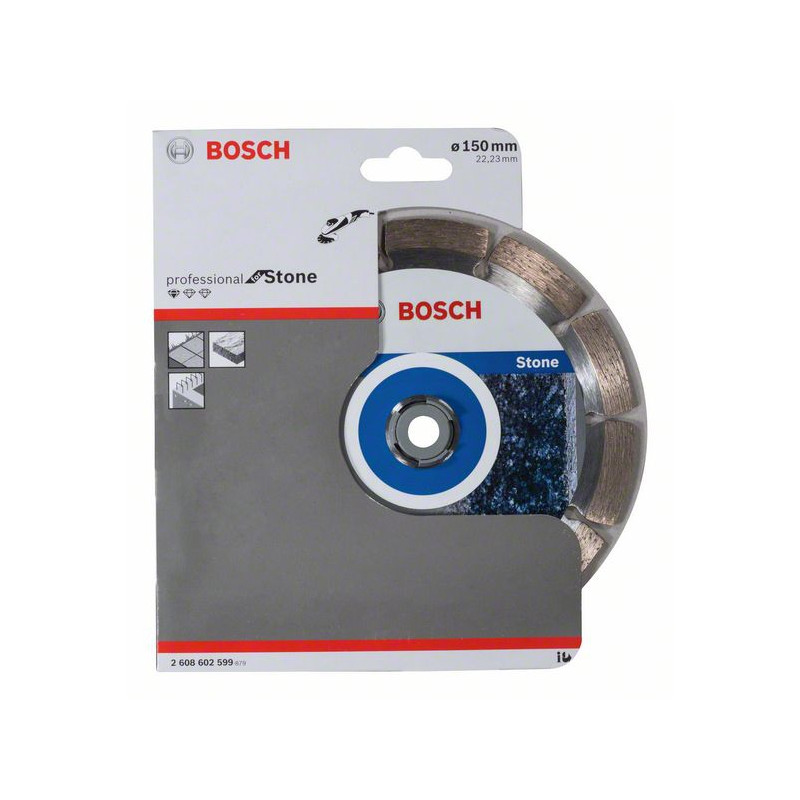 2608602599 Disque à tronçonner diamanté Standard for Stone Accessoire Bosch pro outils
