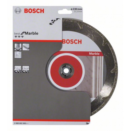 2608602693 Disque à tronçonner diamanté Best for Marble Accessoire Bosch pro outils