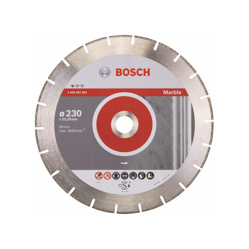 2608602283 Disque à tronçonner diamanté Standard for Marble Accessoire Bosch pro outils