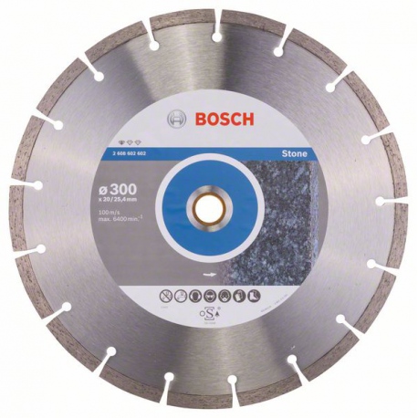 2608602602 Disque à tronçonner diamanté Standard for Stone Accessoire Bosch pro outils