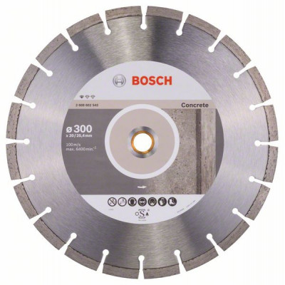 2608602543 Disque à tronçonner diamanté Standard for Concrete Accessoire Bosch pro outils