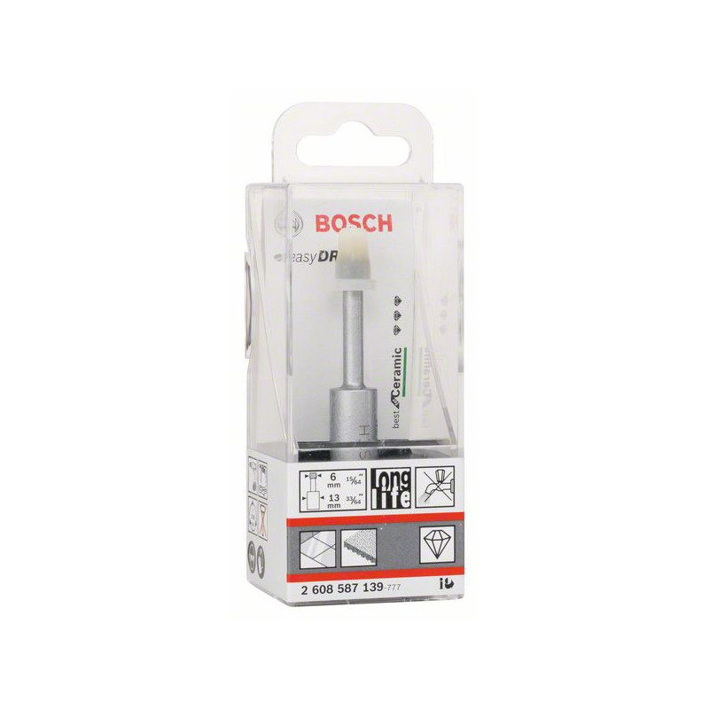 2608587139 Forets diamantés à sec Easy Dry Best for Ceramic Accessoire Bosch pro outils