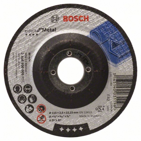 2608600005 Disque à tronçonner à moyeu déporté Expert for Metal Accessoire Bosch pro outils
