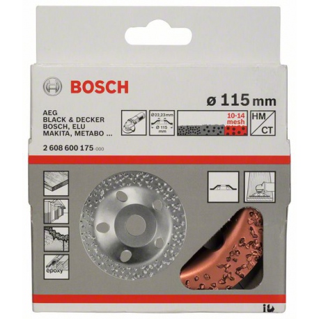 2608600175 Meule assiette au carbure Accessoire Bosch pro outils