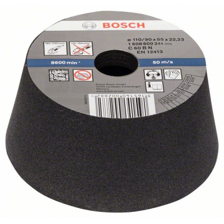 1608600241 Meule boisseau conique - Pierre/béton Accessoire Bosch pro outils
