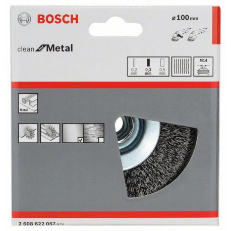 2608622057 Brosses coniques Accessoire Bosch pro outils