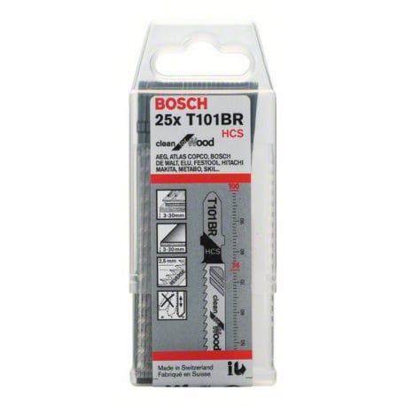 2608633623 Lame de scie sauteuse T 101 BR Accessoire Bosch pro outils