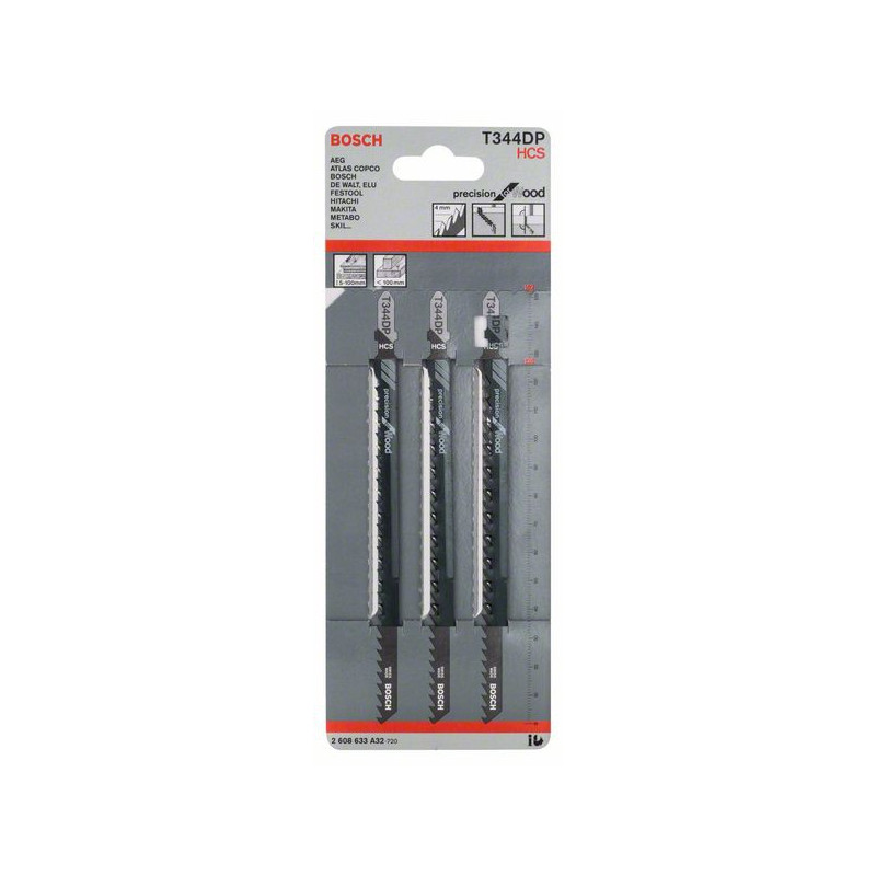 2608633A32 Lame de scie sauteuse T 344 DP Accessoire Bosch pro outils
