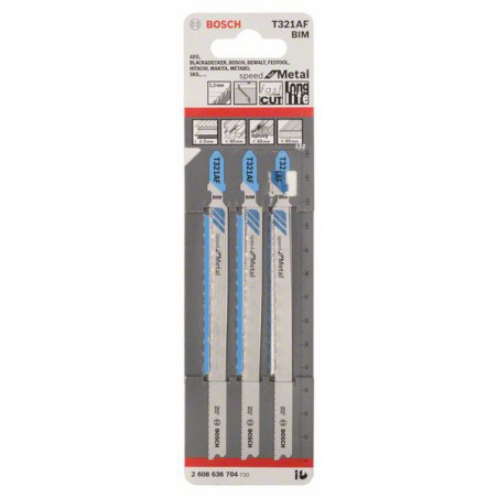 2608636704 Lame de scie sauteuse T 321 AF Accessoire Bosch pro outils