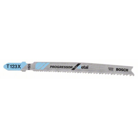 2608638474 Lame de scie sauteuse T 123 XF Accessoire Bosch pro outils