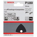 2608605195 Disque abrasif F355, pack de 5 Accessoire Bosch pro outils