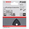 2608605196 Disque abrasif F355, pack de 5 Accessoire Bosch pro outils
