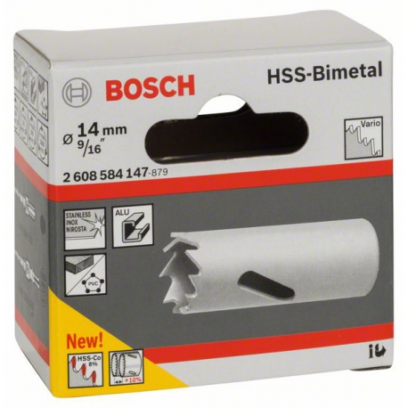 2608584147 Scie-trépan HSS bimétal pour adaptateur standard Accessoire Bosch pro outils