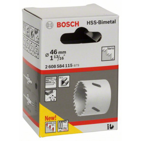 2608584115 Scie-trépan HSS bimétal pour adaptateur standard Accessoire Bosch pro outils