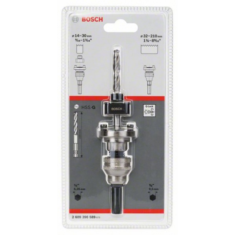 2609390589 Adaptateur six pans Accessoire Bosch pro outils