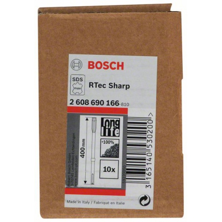 2608690166 Burins plats RTec Sharp, SDS-max Accessoire Bosch pro outils