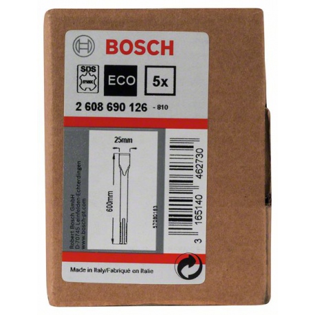 2608690126 Burin plat SDS-max Accessoire Bosch pro outils