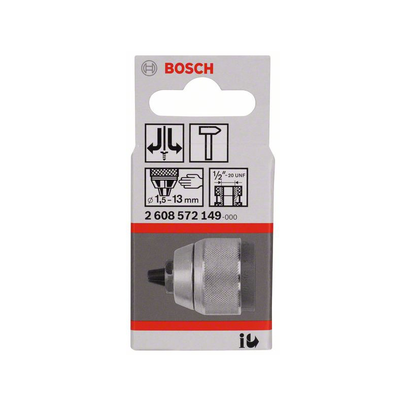 2608572149 Mandrin automatique, chromé Accessoire Bosch pro outils
