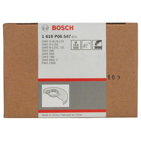 1619P06547 Capot de protection pour meulage Accessoire Bosch pro outils