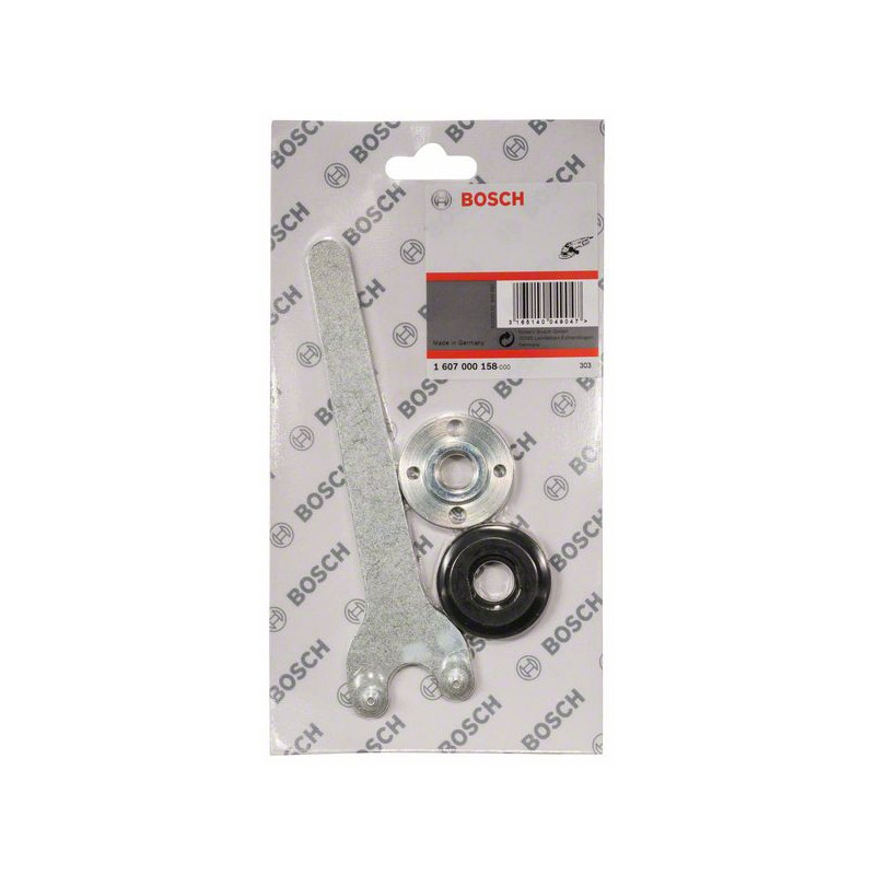 1607000158 Pièces de serrage pour meuleuses angulaires, jeu de 3 pièces Accessoire Bosch pro outils