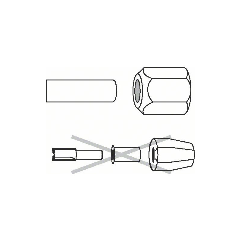2608570100 Pince de serrage Accessoire Bosch pro outils