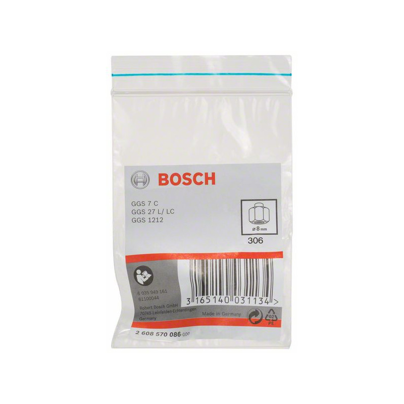 2608570086 Pince de serrage avec écrou de serrage Accessoire Bosch pro outils