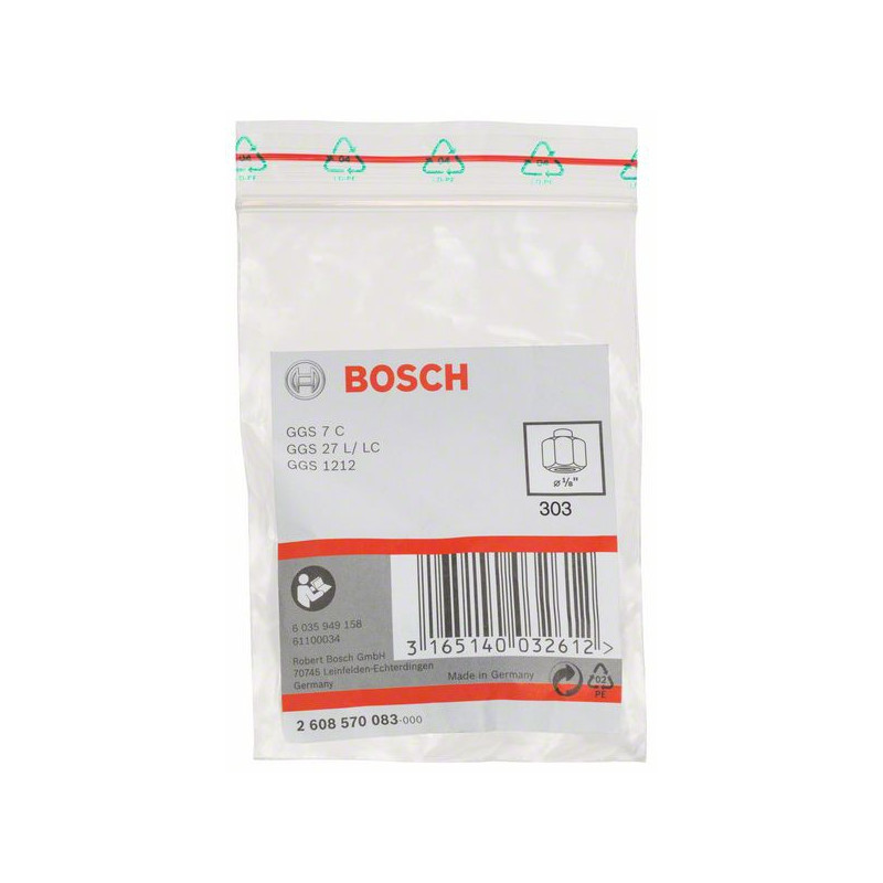 2608570083 Pince de serrage avec écrou de serrage Accessoire Bosch pro outils
