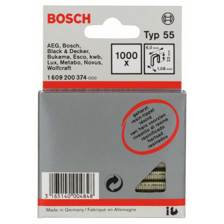1609200374 Agrafe à dos étroit type 55 résinée Accessoire Bosch pro outils