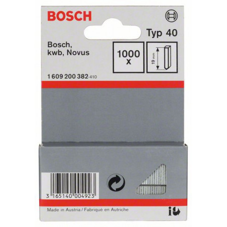 1609200382 Pointe de type 40 Accessoire Bosch pro outils