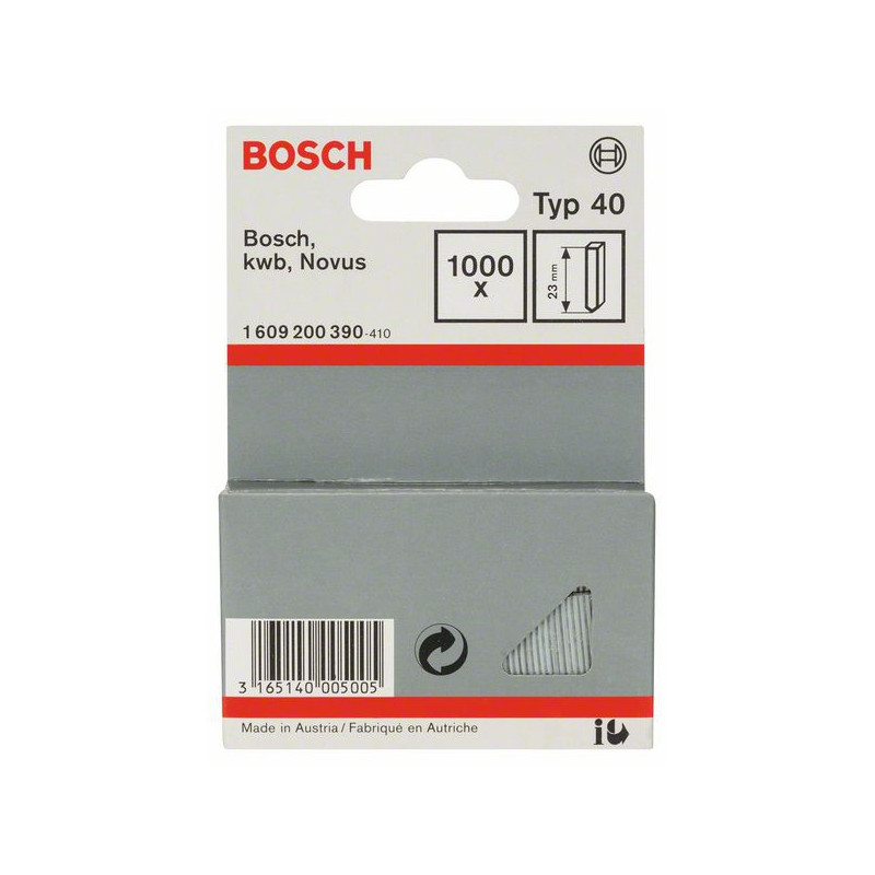 1609200390 Pointe de type 40 Accessoire Bosch pro outils