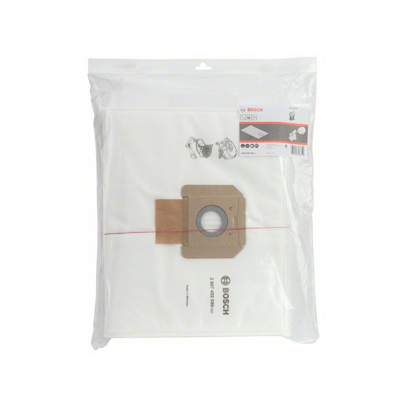2607432038 Sacs-filtres en non-tissé Accessoire Bosch pro outils
