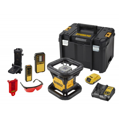 Niveau laser rotatif double pente intérieur 18 Volts DEWALT | DCE074D1R