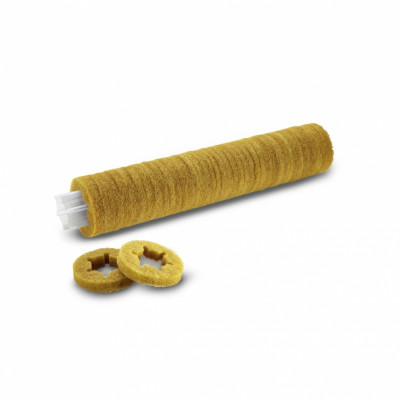 Pad rouleau sur gaine, souple, jaune, 400 mm Karcher 6.369-724.0
